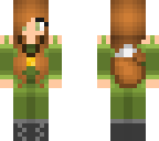 green fox girl