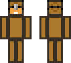 man behind the box