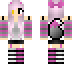 mangle girl with tail