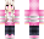 pink hoodie