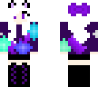 purple cat girl