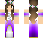 purple medieval dress