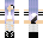 purple wolf girl