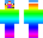 rainbow pig