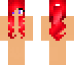 red haired girl skin base