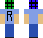 rubiks cube head guy