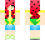 summer fruit girl