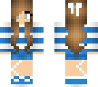 white n blue girl