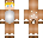 winter deer boy