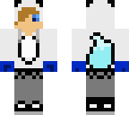 anime ice fox boy