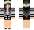 black flower girl