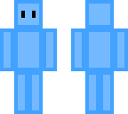 blue cube