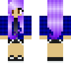 blue plaid girl 2