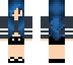 blue summer girl