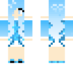 blue summer girl