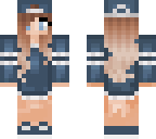 blue sweater girl edit