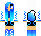 blue wolf girl