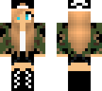camo army girl