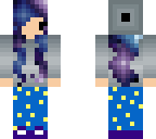 chibi galaxy girl