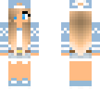 cute blue girl