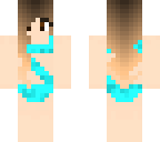 cute girl in bathers