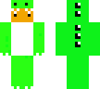 dino suit man