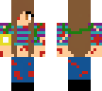 evil frisk with blood