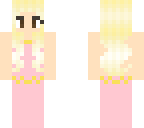 girl with a pink halter dress