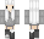 gray chibi girl