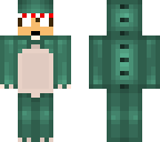 green dinosaur