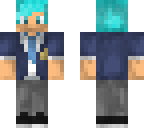 highschool turquoise haired guy v3