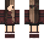 maroon kawaii babe
