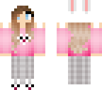 me with bunny pj's