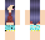 my skin but hair and chibi eyes
