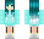 ocean blue hair