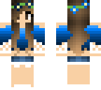 ocean wave girl