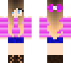 pink cow girl