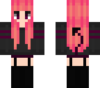 pink shaded hair