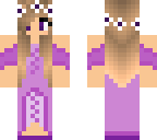 purple dress