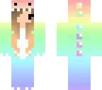 rainbow dino onesie