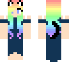 rainbow girl