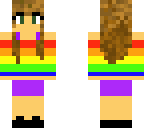rainbow girl