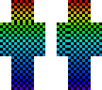 rainbow glitch matrix