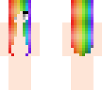 rainbow hair base