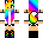 rainbow wolf