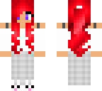 red haired girl in pjs