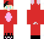 red kawaii bunny