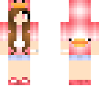 red summer duck girl