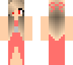 red wedding dress