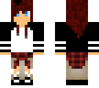 shy red head